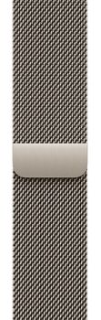 Apple Watch Series 11, 46 mm, Nalural Titanium GPS+Cellular, Natural Milanese Loop M/L